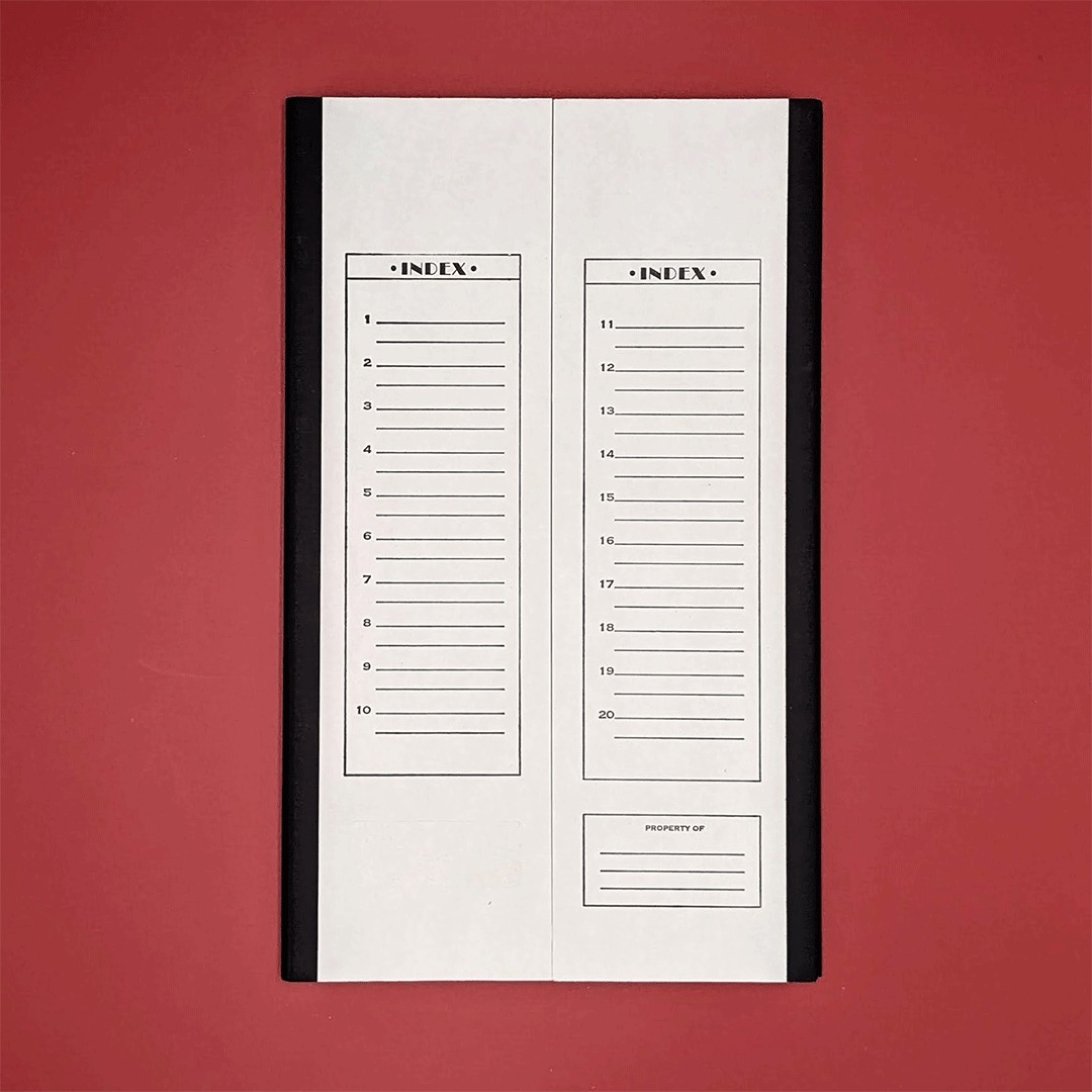 Cardboard Slide Folder, 50 X 100 mm #41310